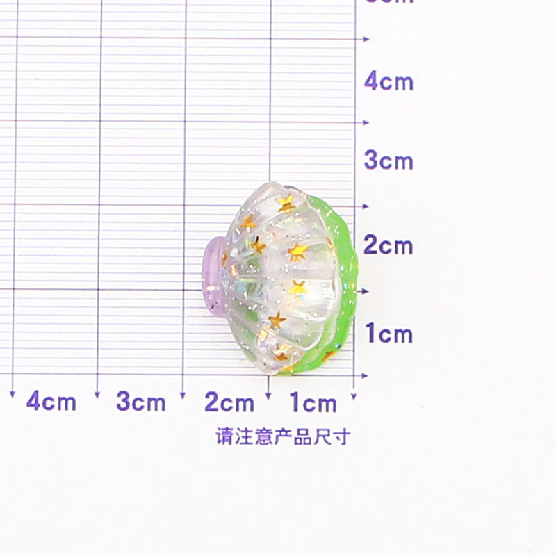 Wholesale Creative Seashells with Pearls Resin Cream Glue Phone Case